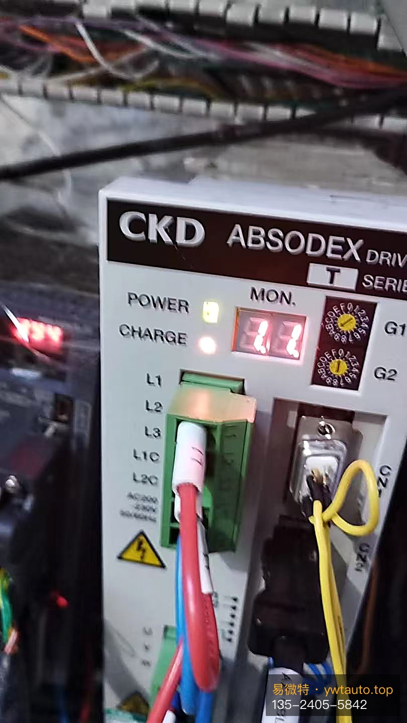 CKD AX9000 报警 1.1 怎么办?位置偏差超限现场实拍 1分钟判断 5分钟解决