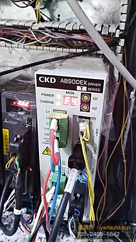CKD AX9000 报警 F.4 怎么办?解析器电气角异常 1分钟判断 5分钟解决
